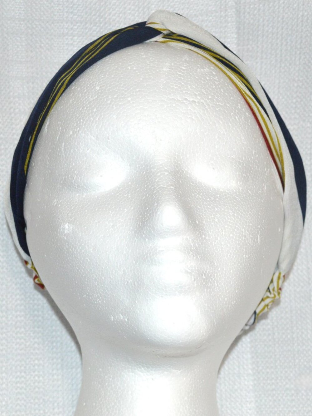 Turban-style headband with twist knot